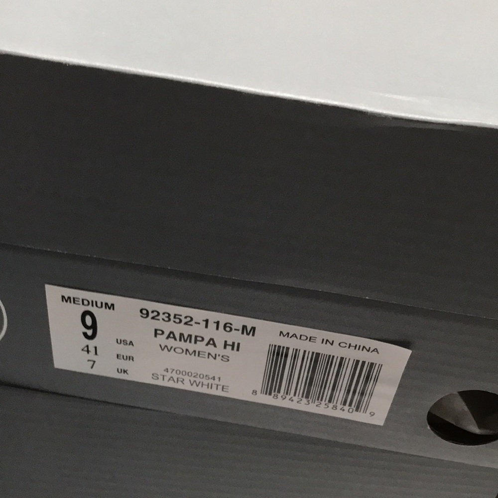 Palladium Women's Pampa Hi Star White Boots New in Box - Picture 14 of 15